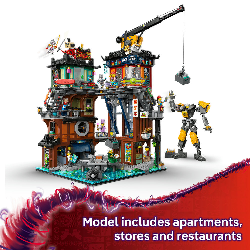 LEGO® NINJAGO® City Workshops Ninja Playset Building Kit 71837