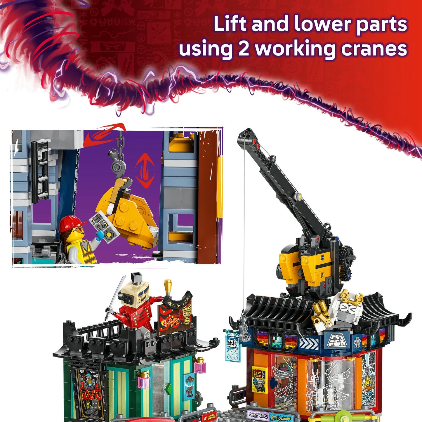 LEGO® NINJAGO® City Workshops Ninja Playset Building Kit 71837
