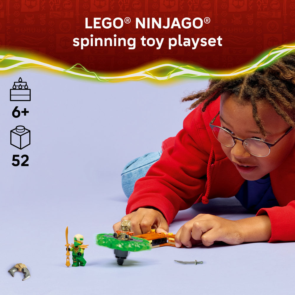 LEGO® NINJAGO® Lloyd vs. Earth Monster Spinner Battle Toy 71850