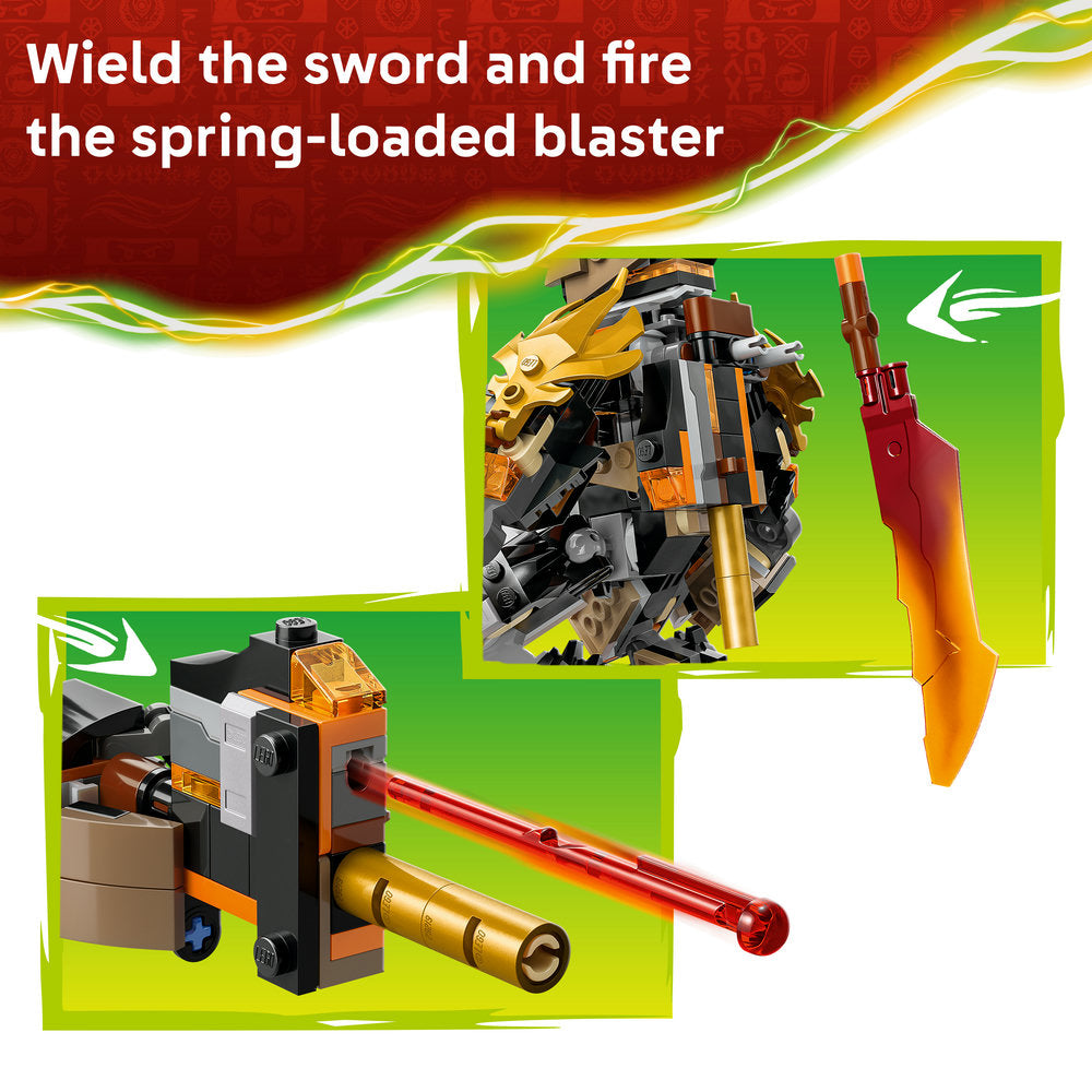 LEGO® NINJAGO® Cole’s Mission Mech & Dragon Zane Toys 71854
