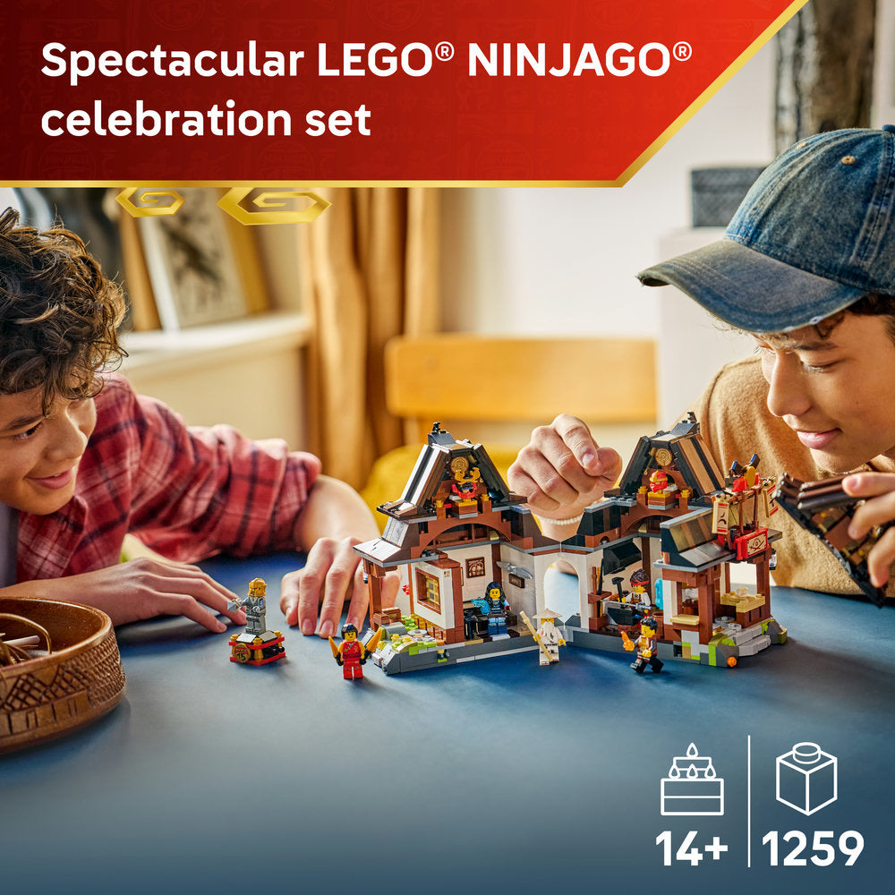 LEGO® NINJAGO® Four Weapons Blacksmith 15th Anniversary 71858