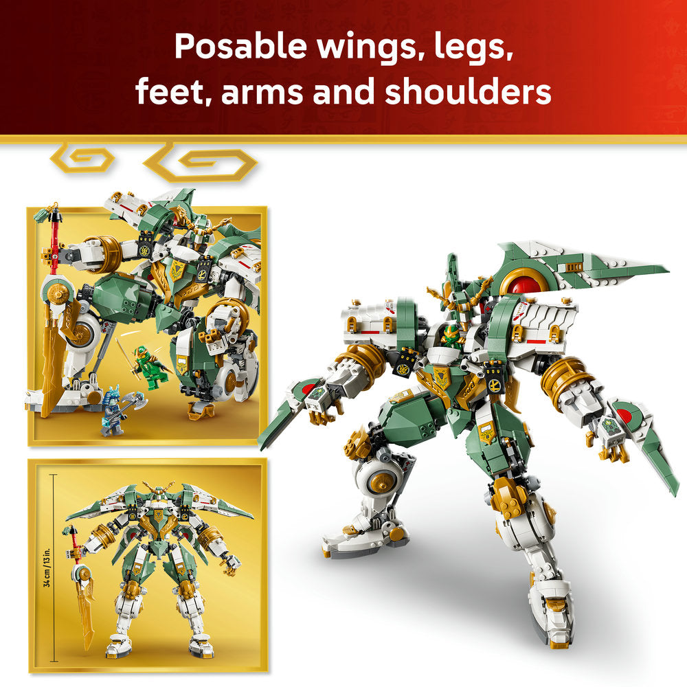 LEGO® NINJAGO® Lloyd’s Titan Mech 15th Anniversary Toy Model Building Kit 71860