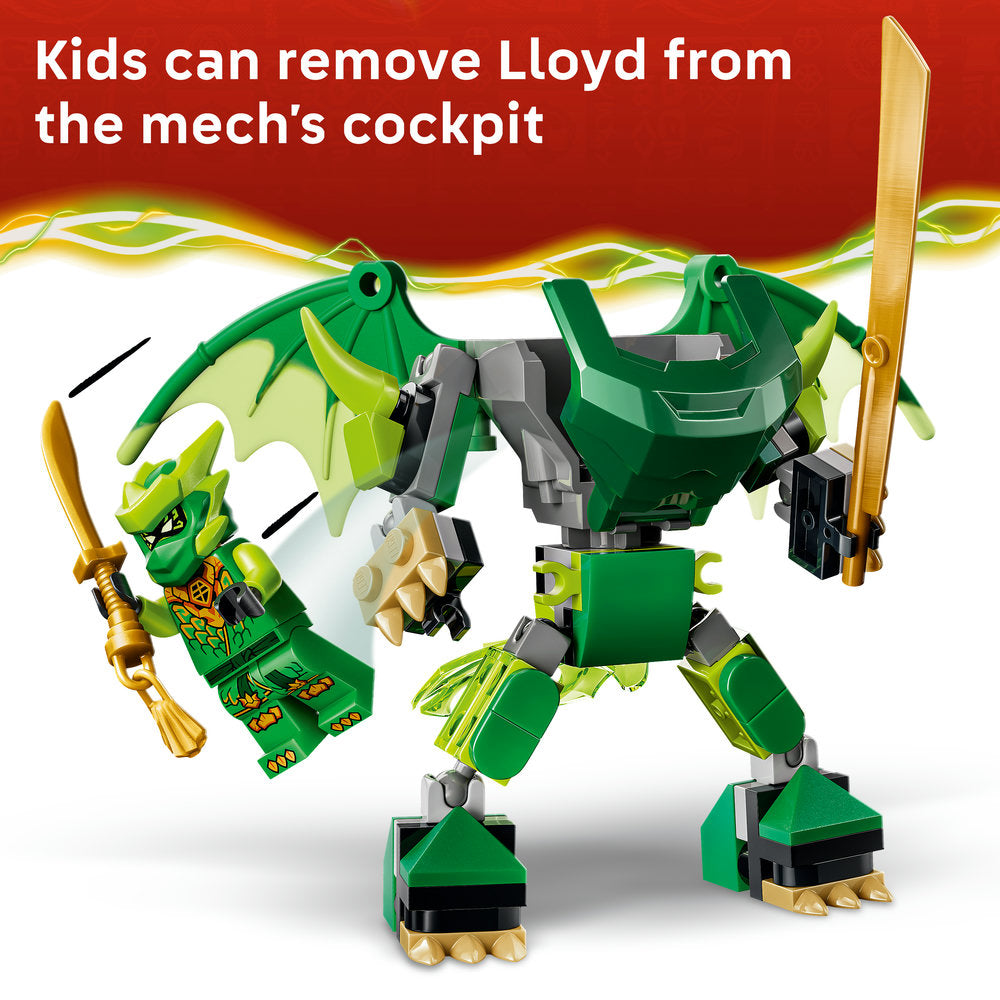 LEGO® NINJAGO® Lloyd’s Dragon Mech Battle Pack Toy 71862