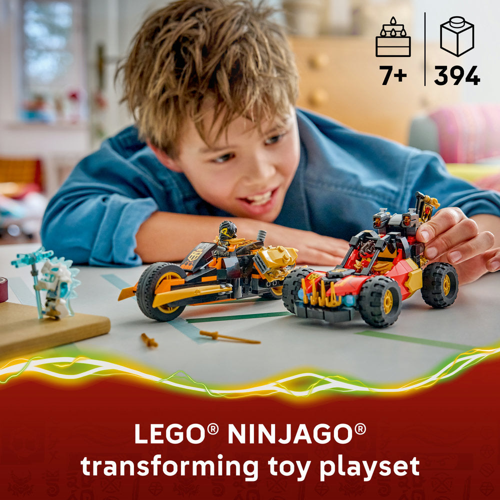 LEGO® NINJAGO® Kai and Cole’s Combiner Vehicles Toy 71864
