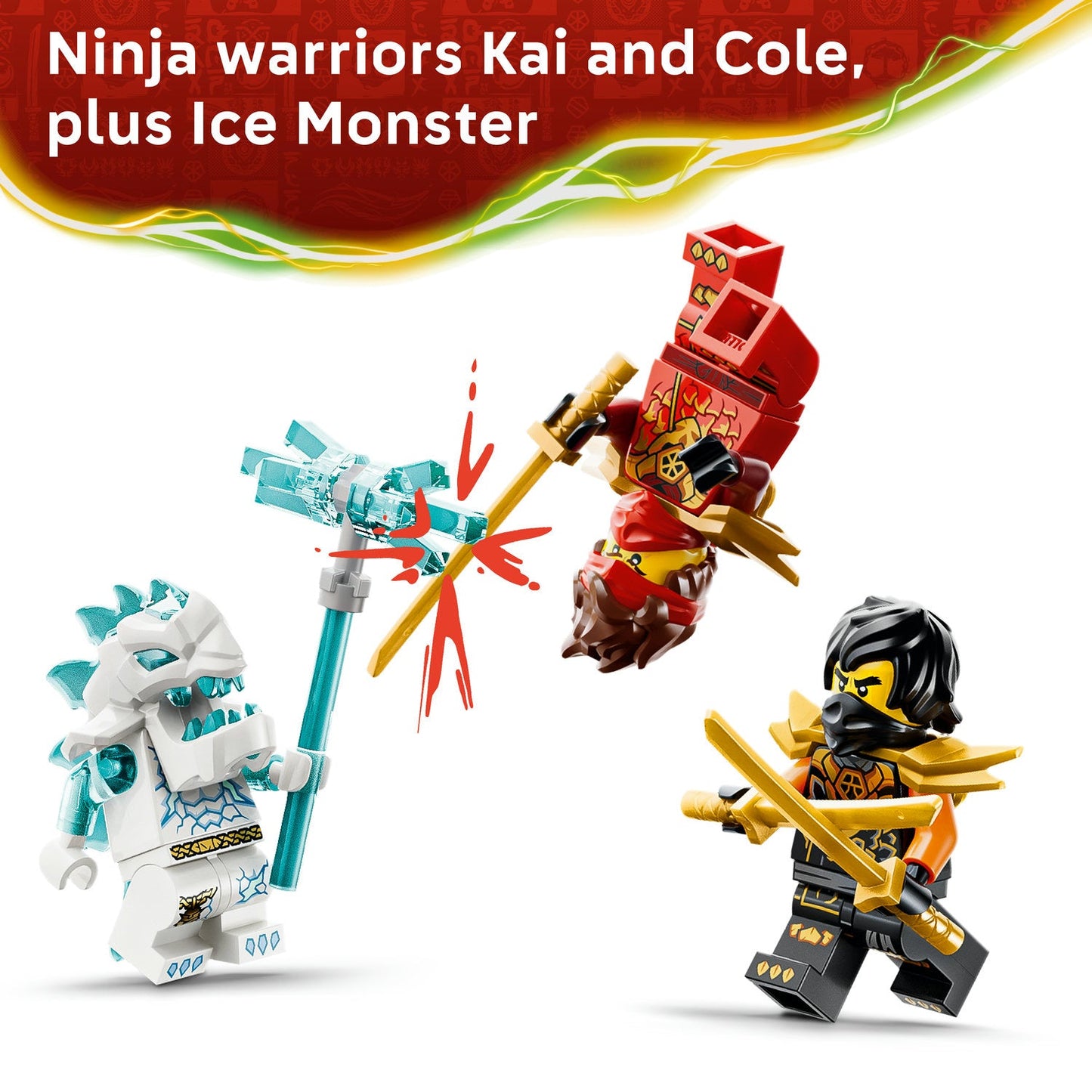 LEGO® NINJAGO® Kai and Cole’s Combiner Vehicles Toy 71864