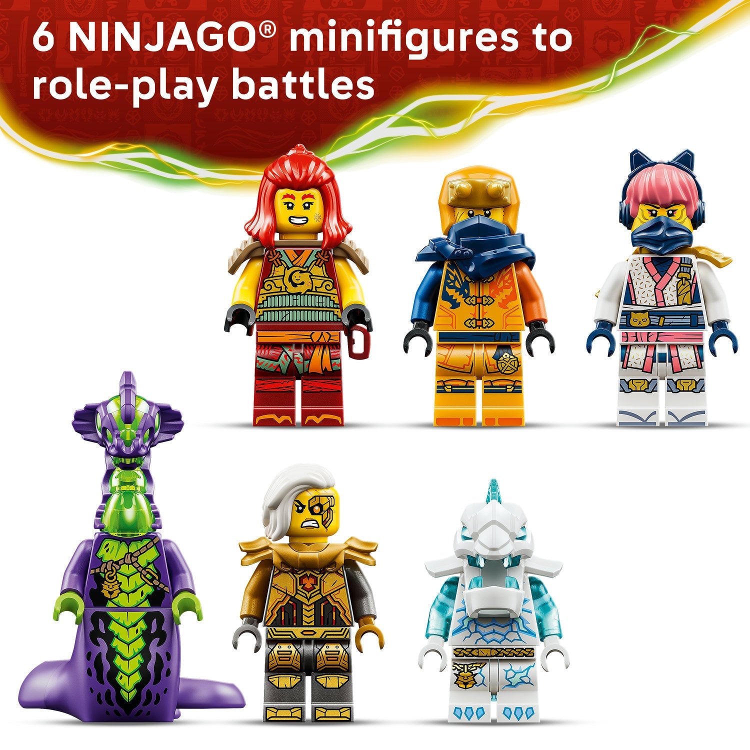 LEGO® NINJAGO® Wyldfyre's Transforming Dragon Mech 71868