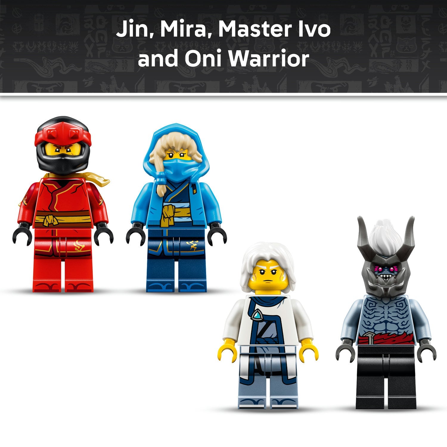 LEGO® NINJAGO® Battle at the Dragon’s Blade Display 71871