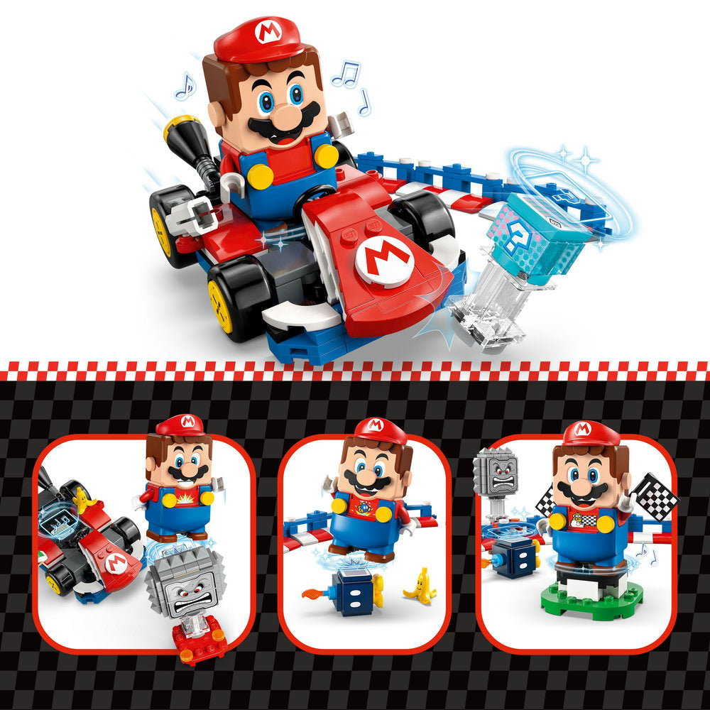 LEGO® Super Mario™: Mario Kart™ – Interactive LEGO® Mario™ & Standard Kart 72043