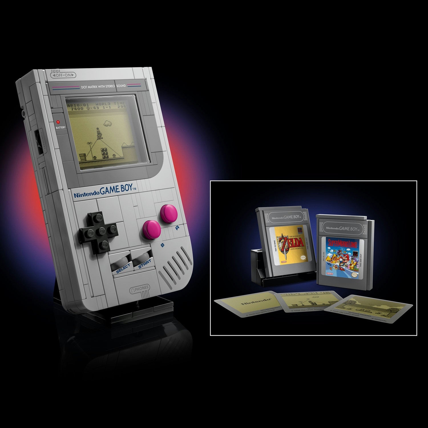 LEGO® Game Boy™ Model Building Kit for Adults 72046
