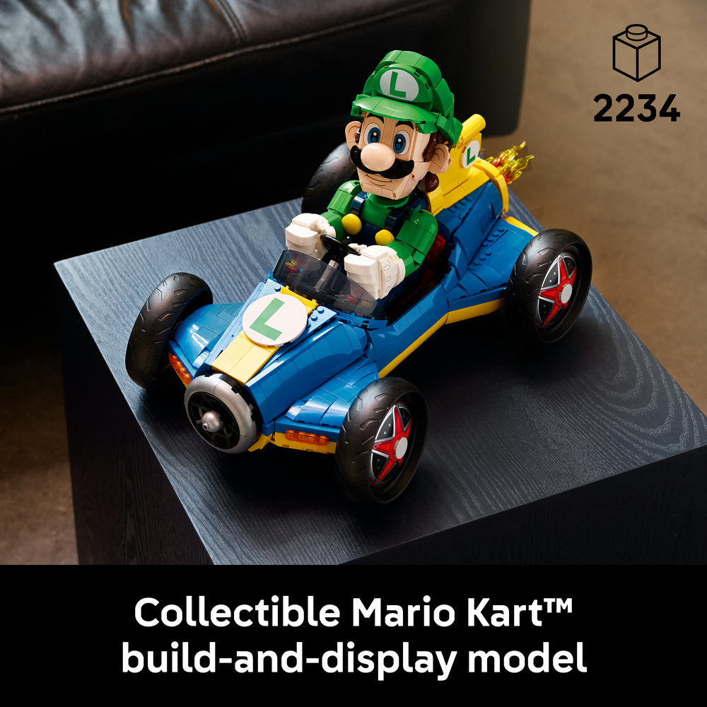 LEGO® Super Mario™: Mario Kart™ – Luigi & Mach 8, Collectible Model 72050