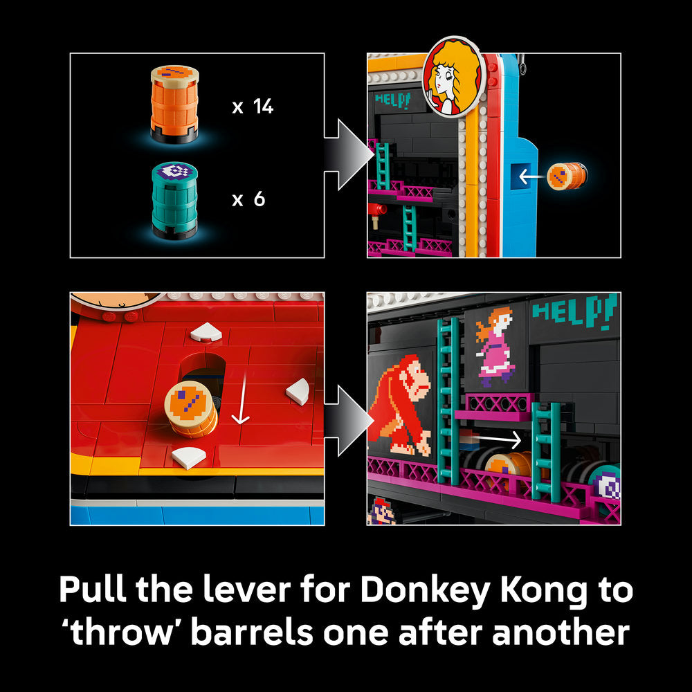 LEGO® Super Mario™ Donkey Kong™ Arcade Building Set 72051