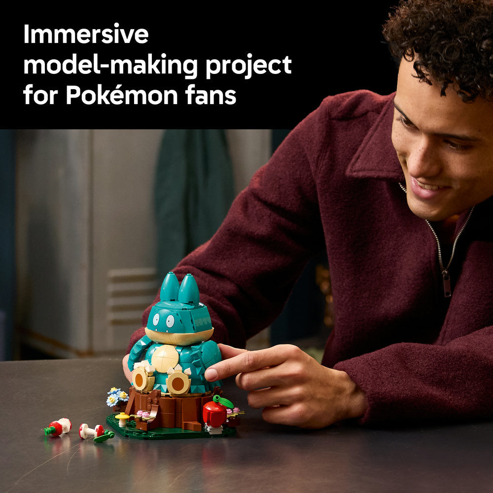 LEGO® Pokémon™ Munchlax Figure Decor Building Set 72150