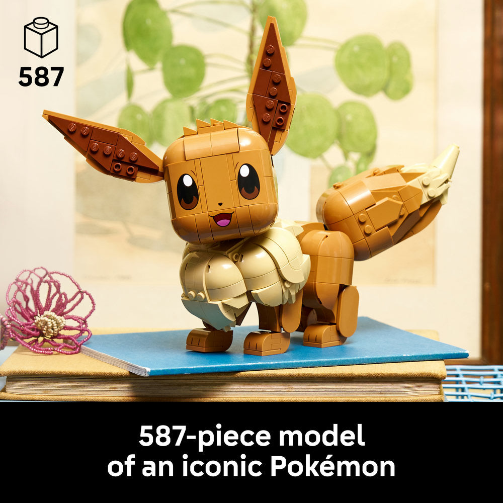LEGO® Pokémon™ Eevee Model Building Kit Gamer Merch 72151
