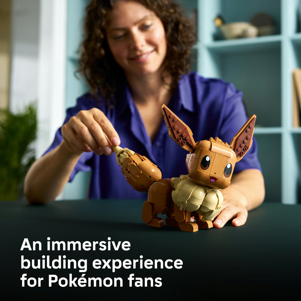 LEGO® Pokémon™ Eevee Model Building Kit Gamer Merch 72151