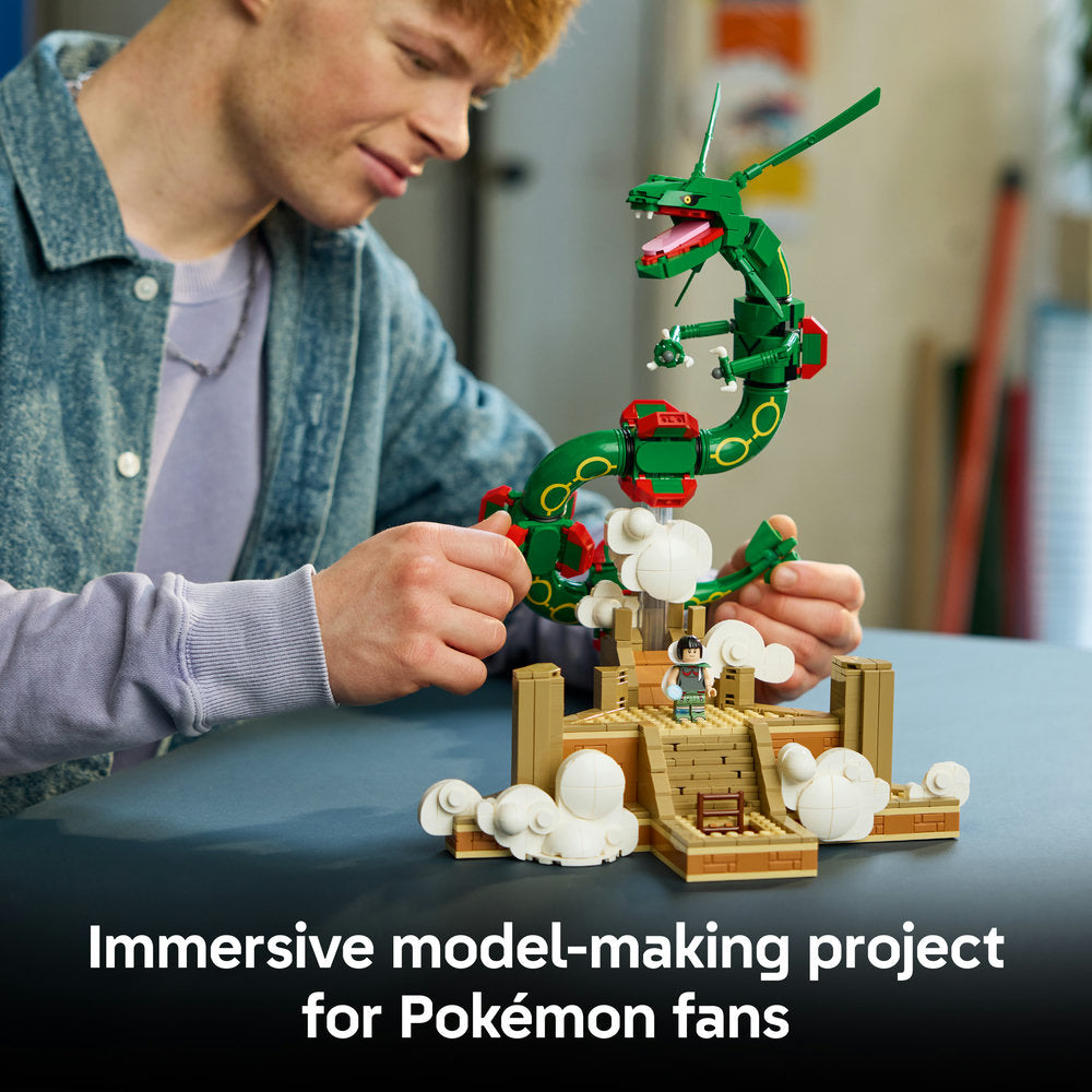 LEGO® Pokémon™ Rayquaza Decor Figure Building Set 72168