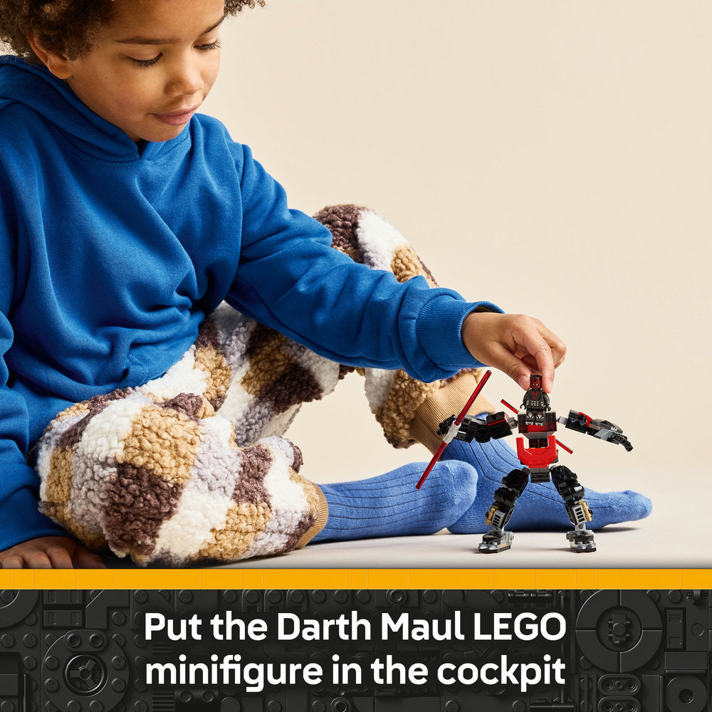 LEGO® Star Wars: The Clone Wars™ Darth Maul™ Mech Building Toy for Kids 75411