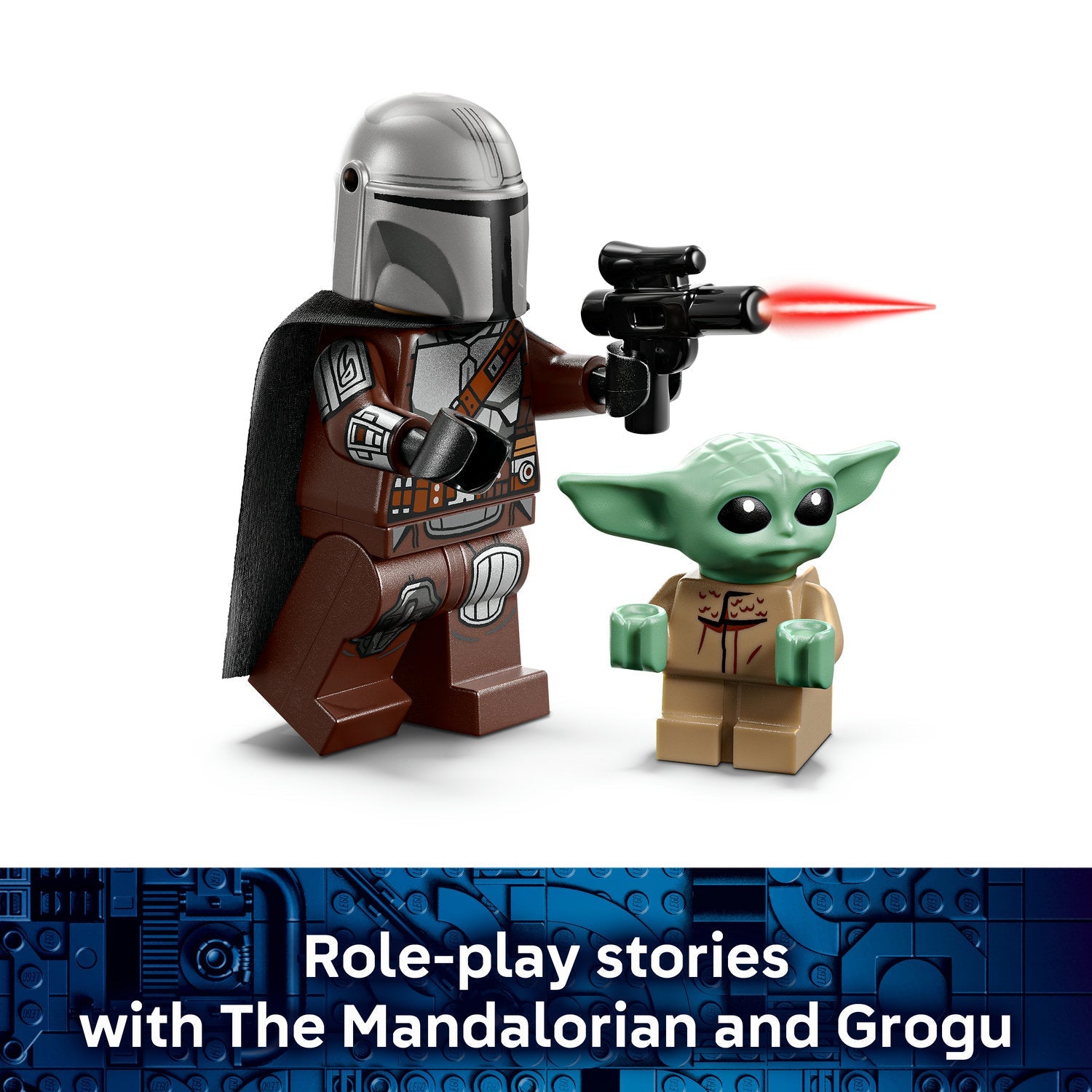 LEGO® Star Wars™ The Mandalorian & Grogu’s Speeder Bike™ 75436
