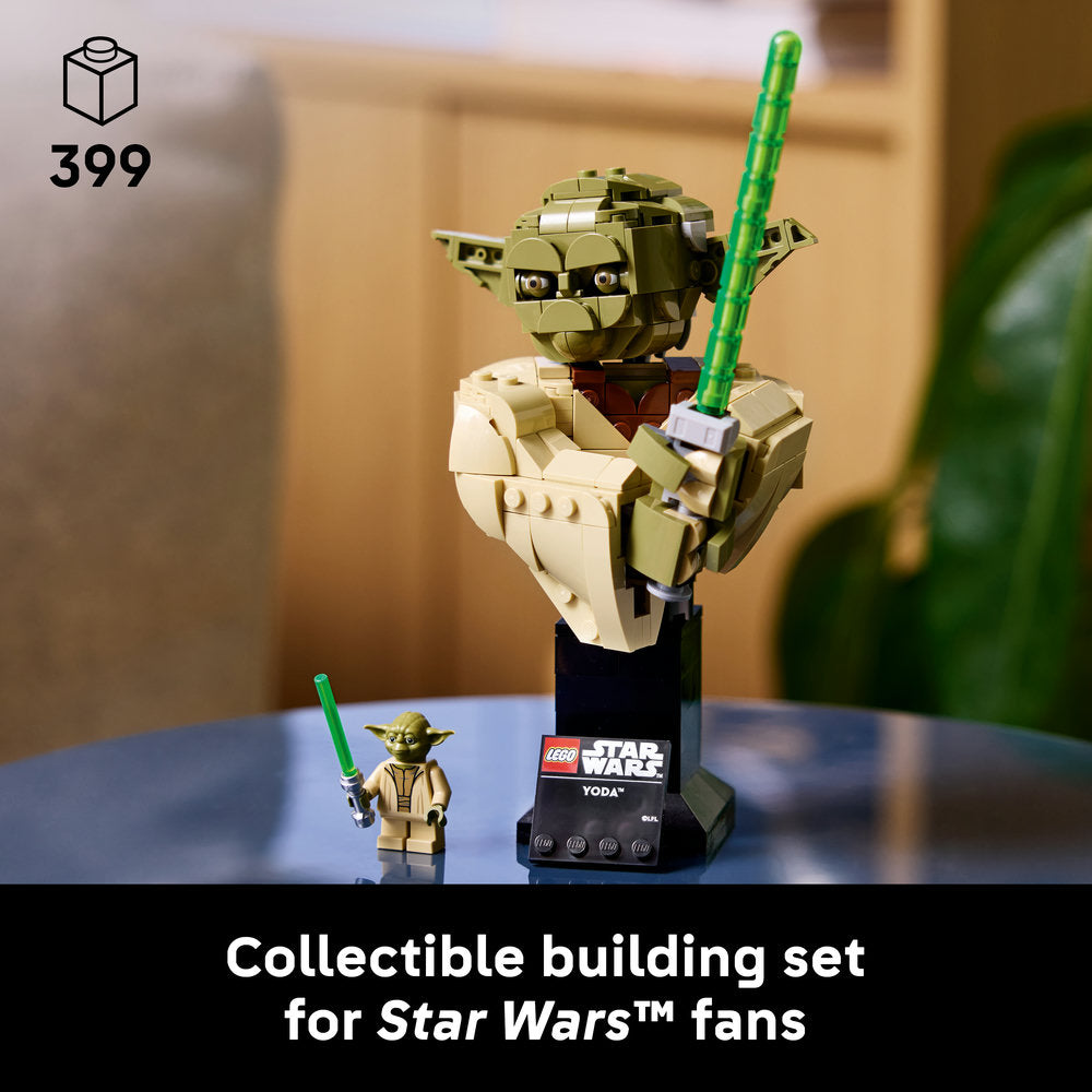 LEGO® Star Wars™ Yoda™ Bust Collectible Building Set 75438