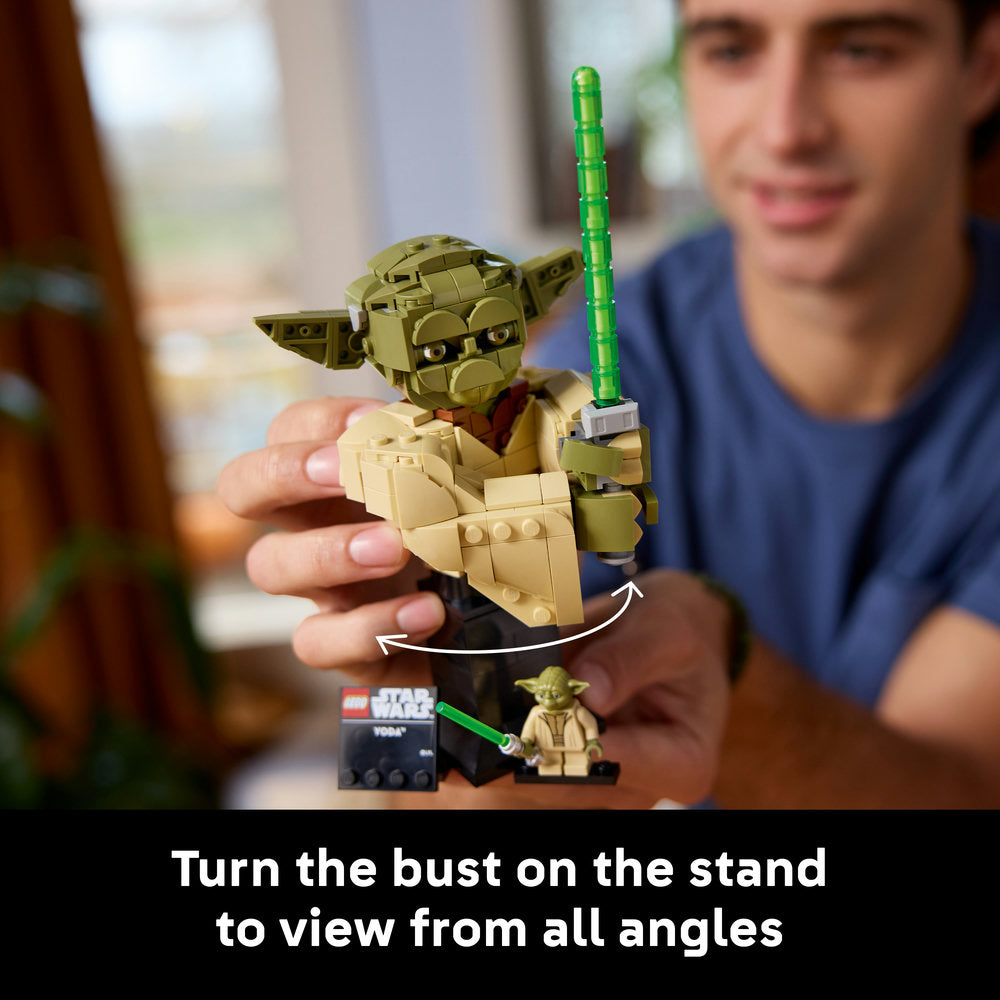 LEGO® Star Wars™ Yoda™ Bust Collectible Building Set 75438