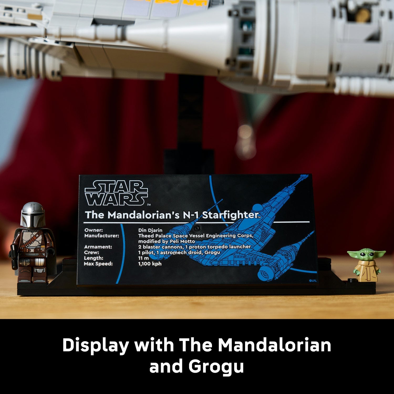 LEGO® Star Wars™ The Mandalorian’s N-1 Starfighter™ 75442