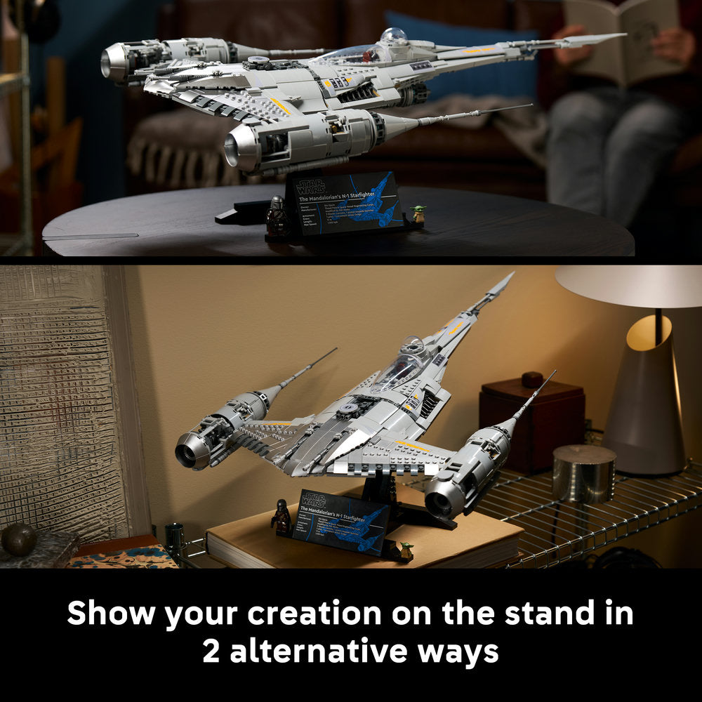 LEGO® Star Wars™ The Mandalorian’s N-1 Starfighter™ 75442