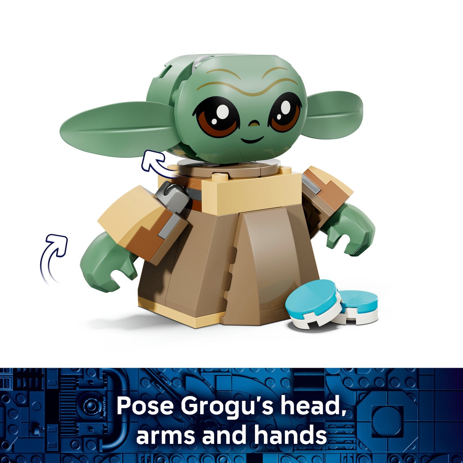 LEGO® Star Wars™ Grogu’s Homestead Toy Building Set 75443
