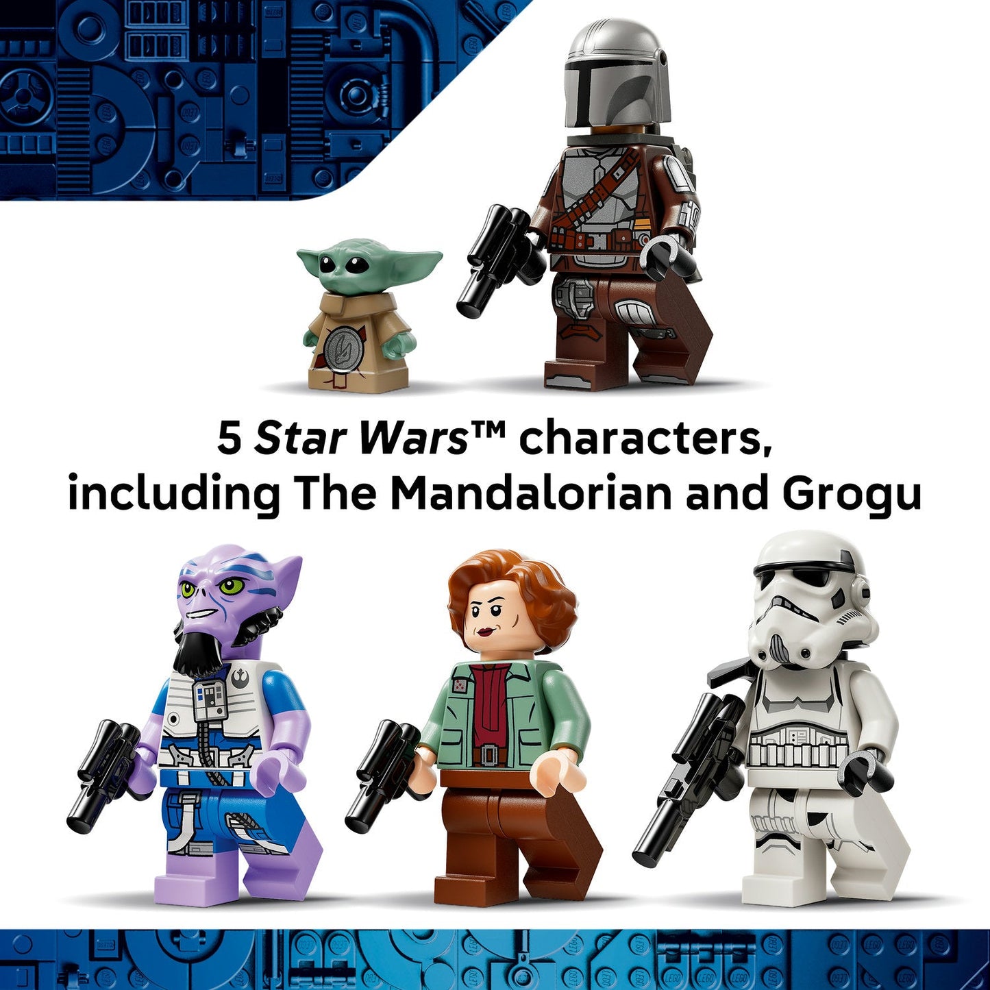 LEGO® Star Wars™ The Razor Crest™ Vehicle Building Toy 75447