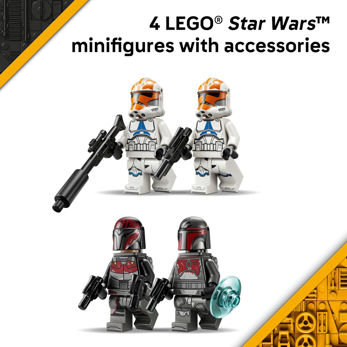 LEGO® Star Wars™ Siege of Mandalore Battle Pack Set 75449