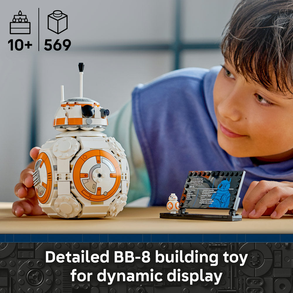 LEGO® Star Wars™ BB-8™ Astromech Droid Building Toy 75452