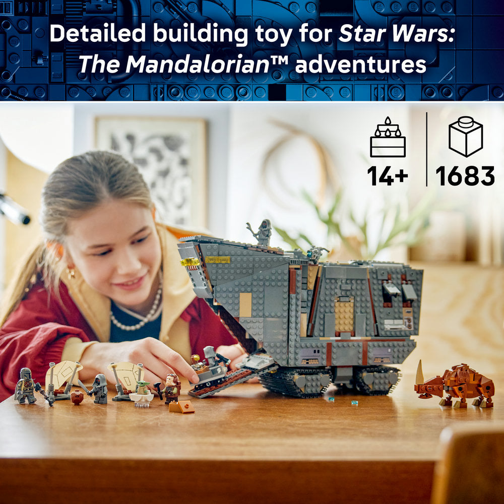 LEGO® Star Wars™ Offworld Sandcrawler™ and Mudhorn Set 75453