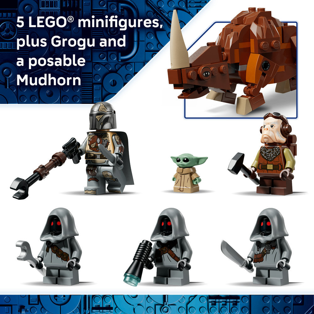 LEGO® Star Wars™ Offworld Sandcrawler™ and Mudhorn Set 75453