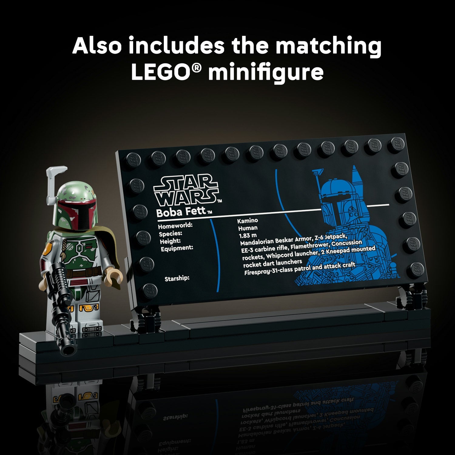 LEGO® Star Wars™ Boba Fett™ Collectible Building Set 75455