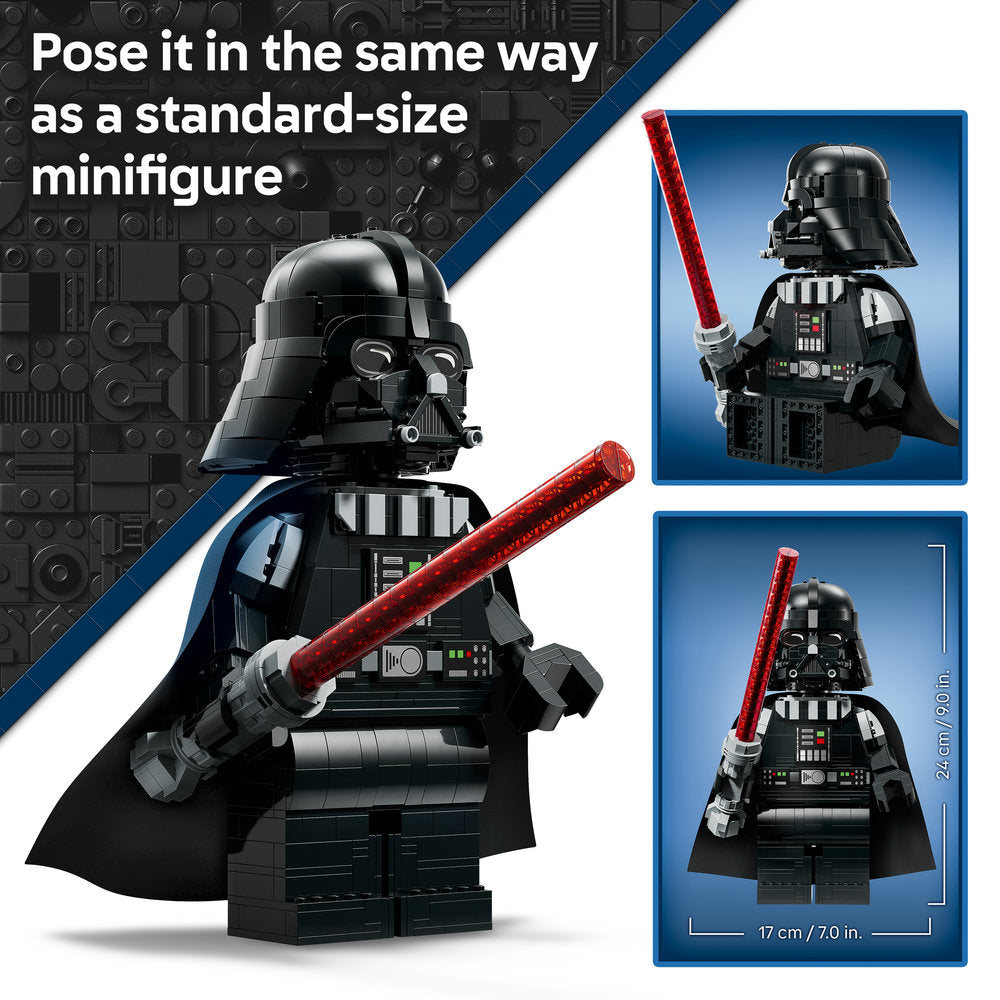 LEGO® Star Wars™ Up-Scaled Darth Vader™ Minifigure Set 75461