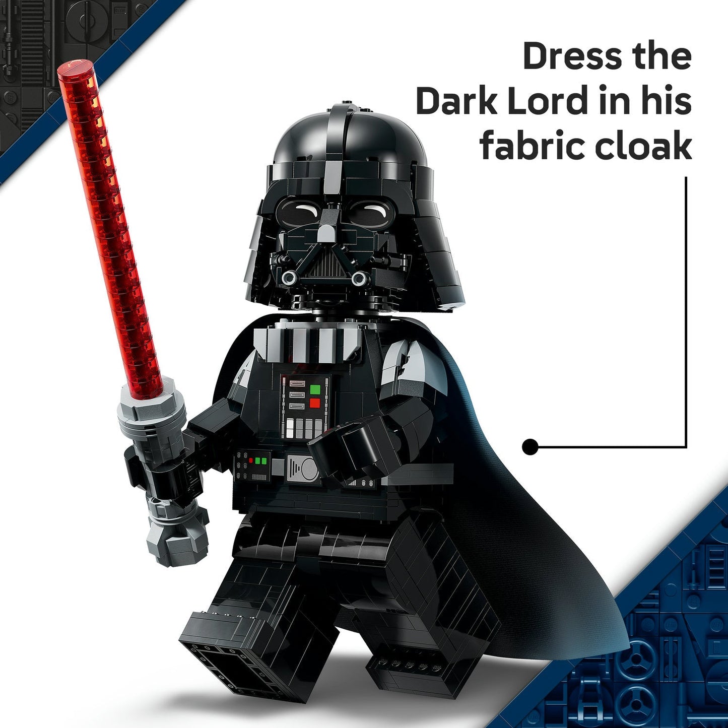 LEGO® Star Wars™ Up-Scaled Darth Vader™ Minifigure Set 75461