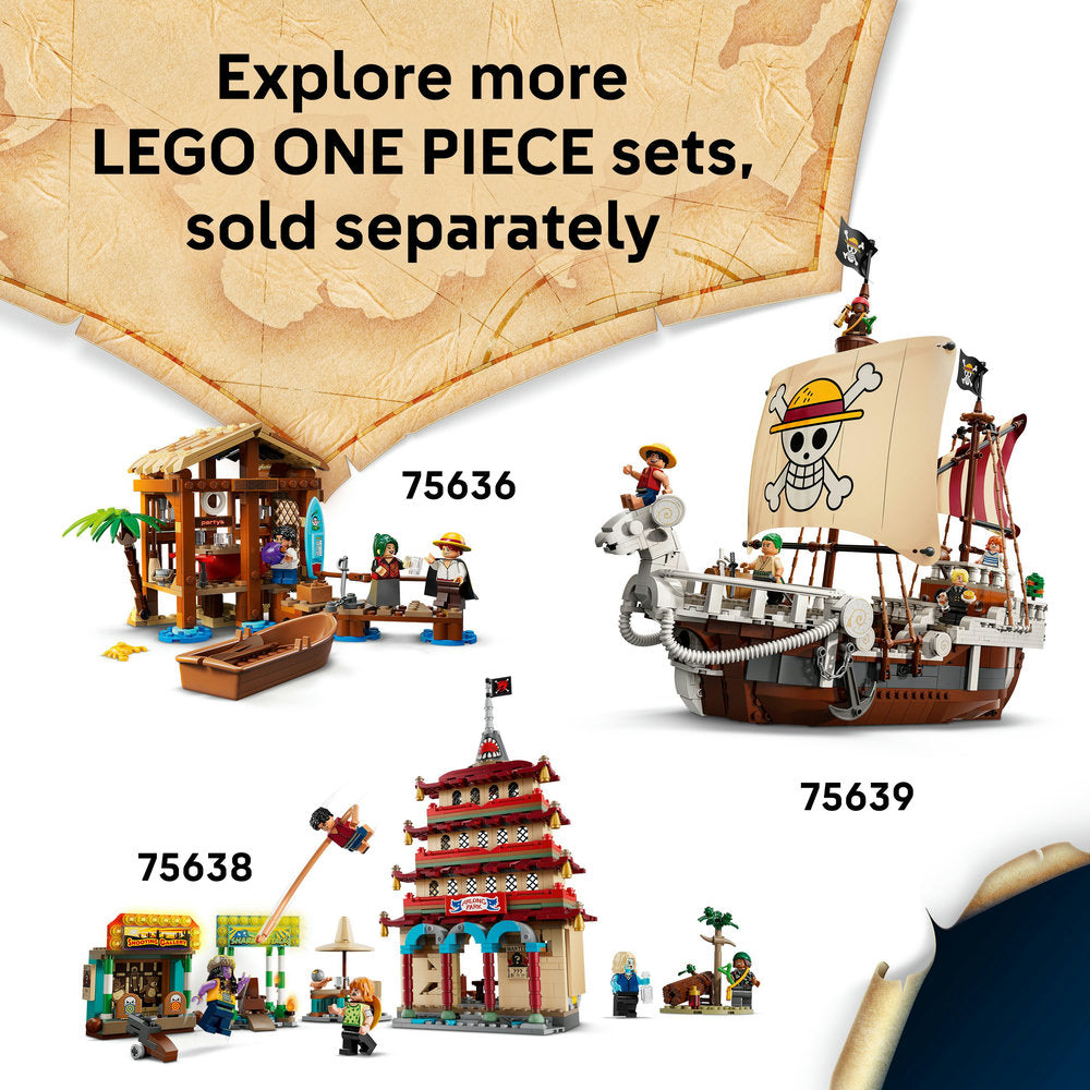 LEGO® ONE PIECE Buggy the Clown’s Circus Tent Model Building Kit 75637