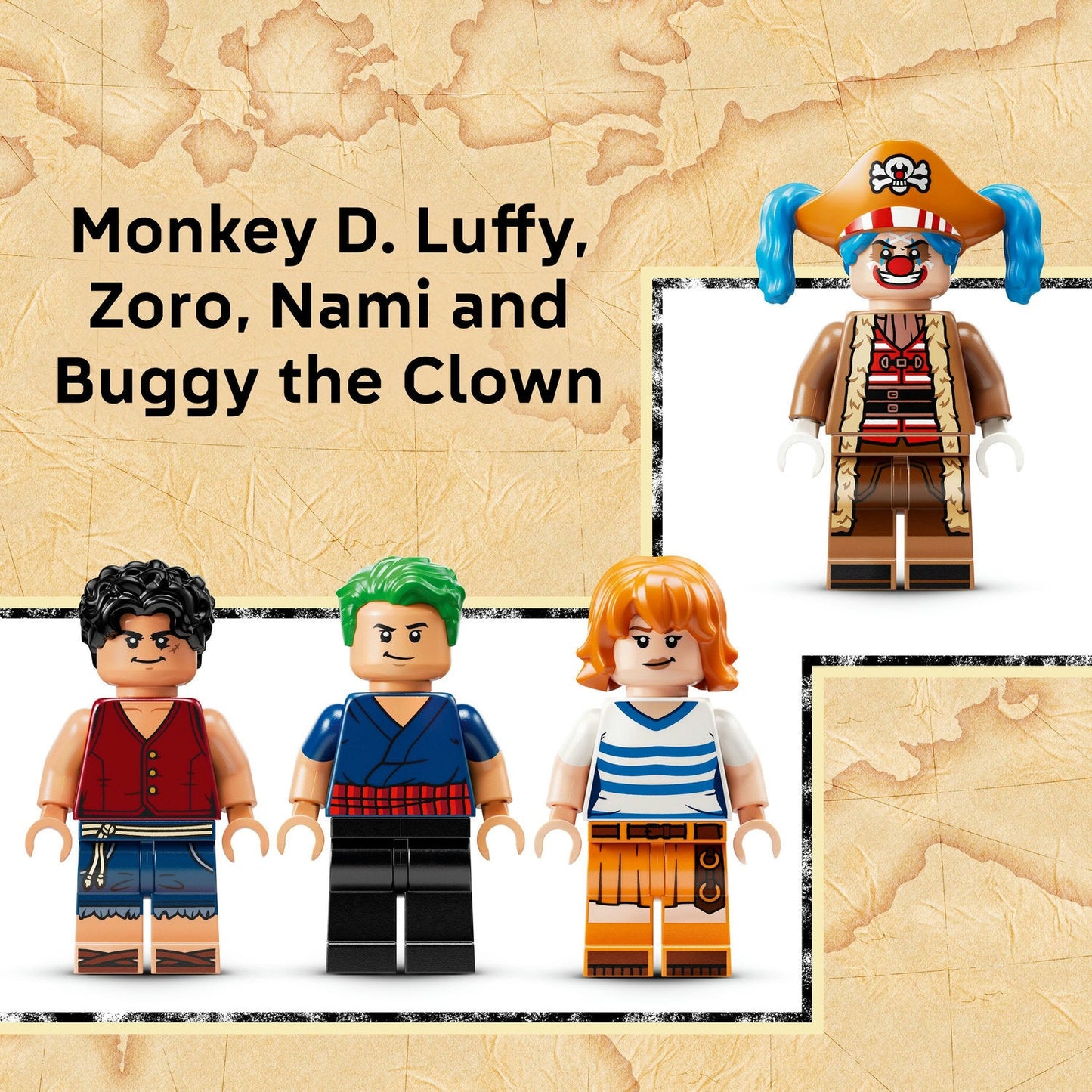 LEGO® ONE PIECE Buggy the Clown’s Circus Tent Model Building Kit 75637