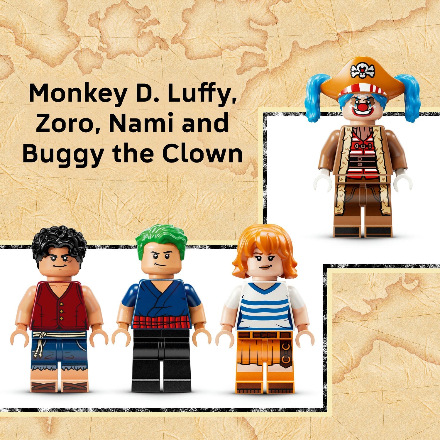 LEGO® ONE PIECE Buggy the Clown’s Circus Tent Model Building Kit 75637