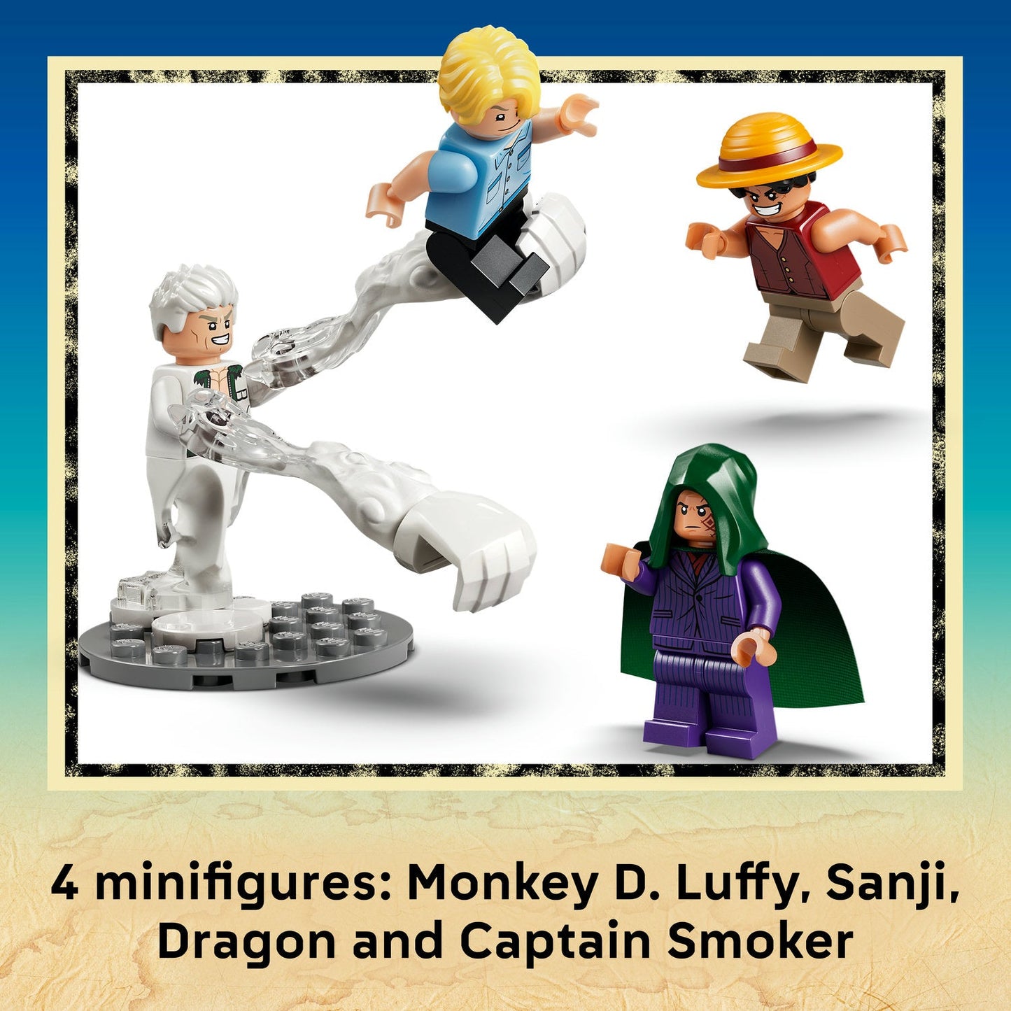 LEGO® ONE PIECE Showdown with Captain Smoker Toy 75642