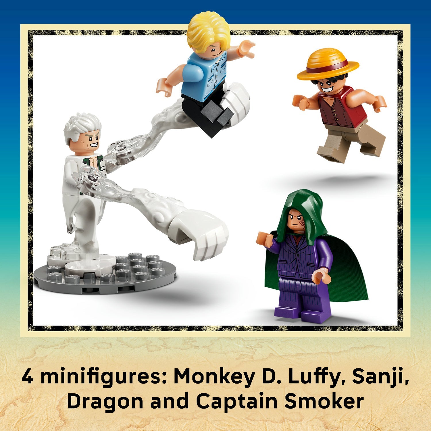 LEGO® ONE PIECE Showdown with Captain Smoker Toy 75642