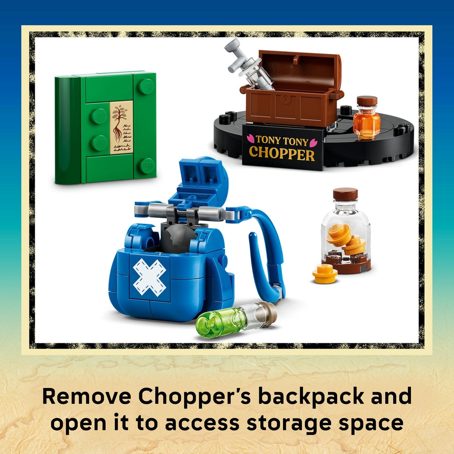 LEGO® ONE PIECE Tony Tony Chopper ONE PIECE Merch 75643