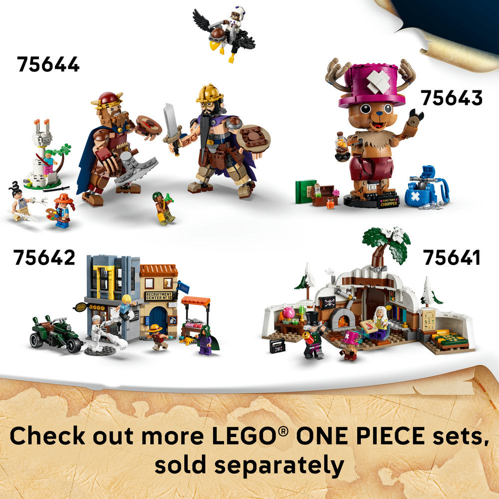 LEGO® ONE PIECE Garp’s Marine Battleship Building Toy 75646