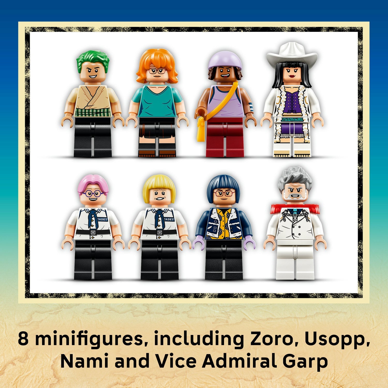 LEGO® ONE PIECE Garp’s Marine Battleship Building Toy 75646