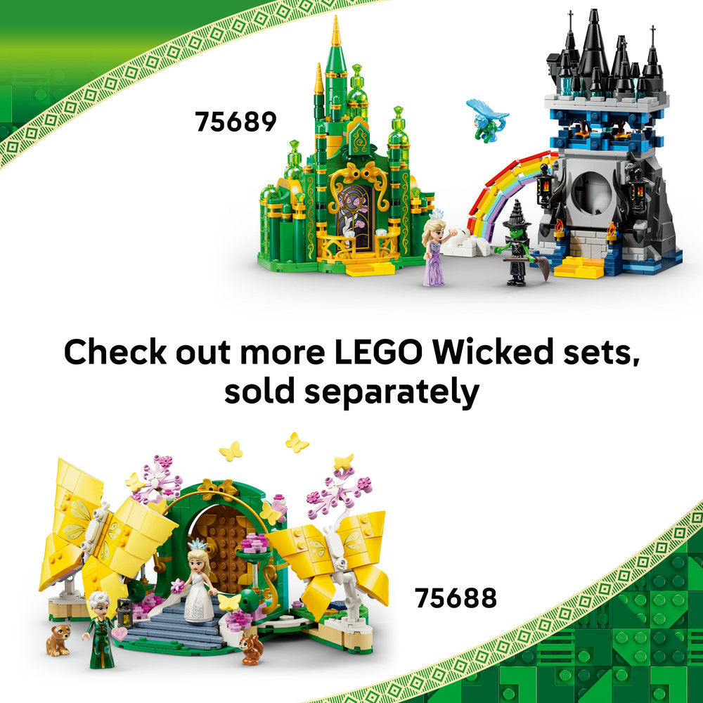 LEGO® Wicked Elphaba’s Retreat Creative Forest Building Toy for Kids 75687