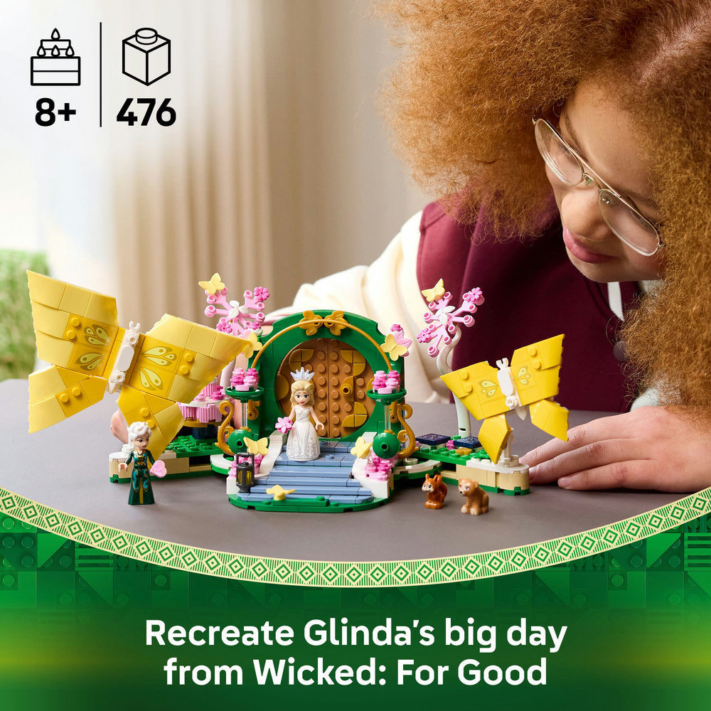 LEGO® Wicked Glinda’s Wedding Day Butterfly Toy for Kids’ Role Play 75688