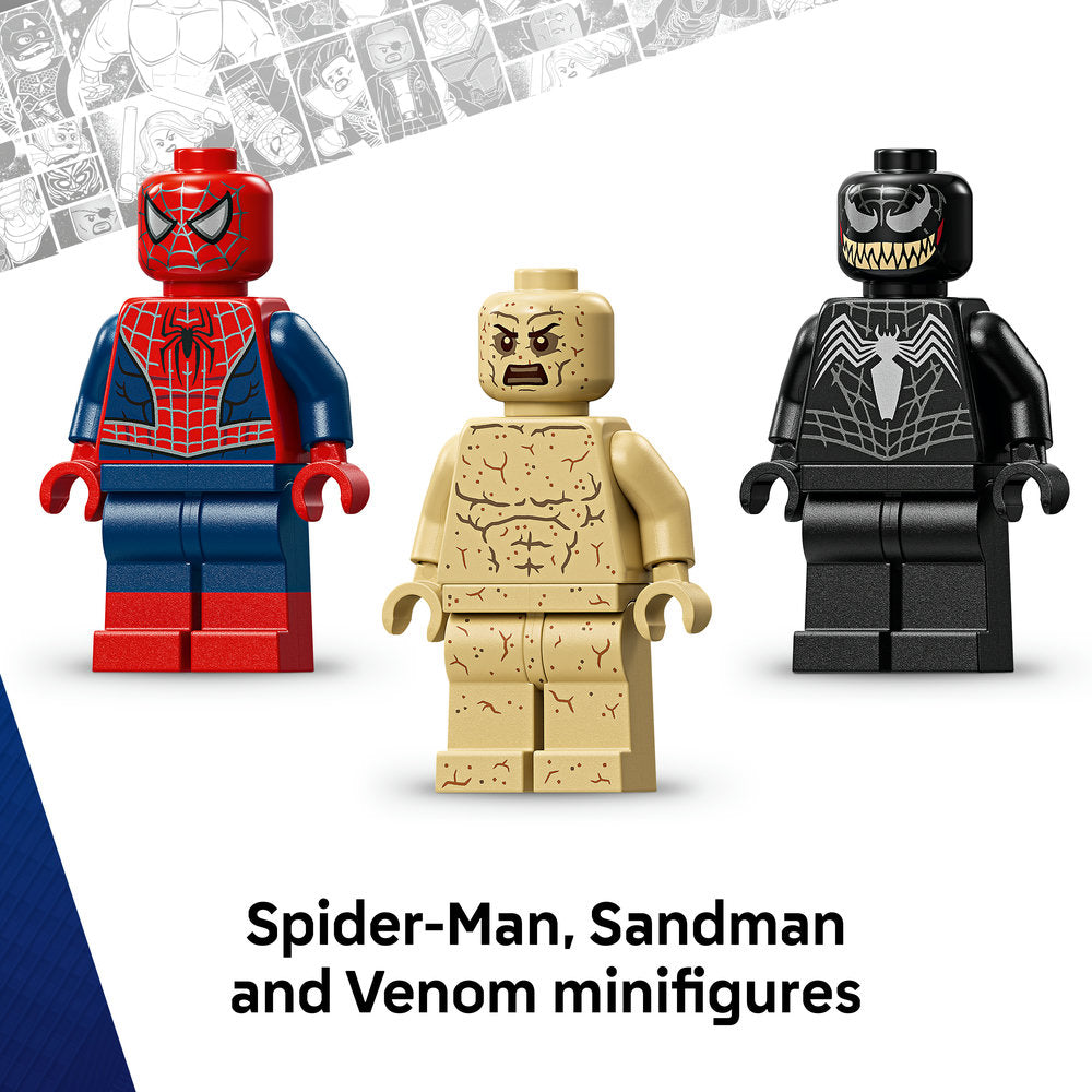 LEGO® ǀ Marvel Epic Battle: Spider-Man vs. Sandman Building Toy 76334