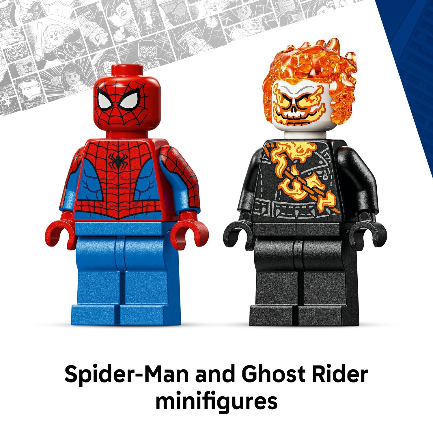 LEGO® ǀ Marvel Spider-Man vs. Ghost Rider Motorcycle 76335