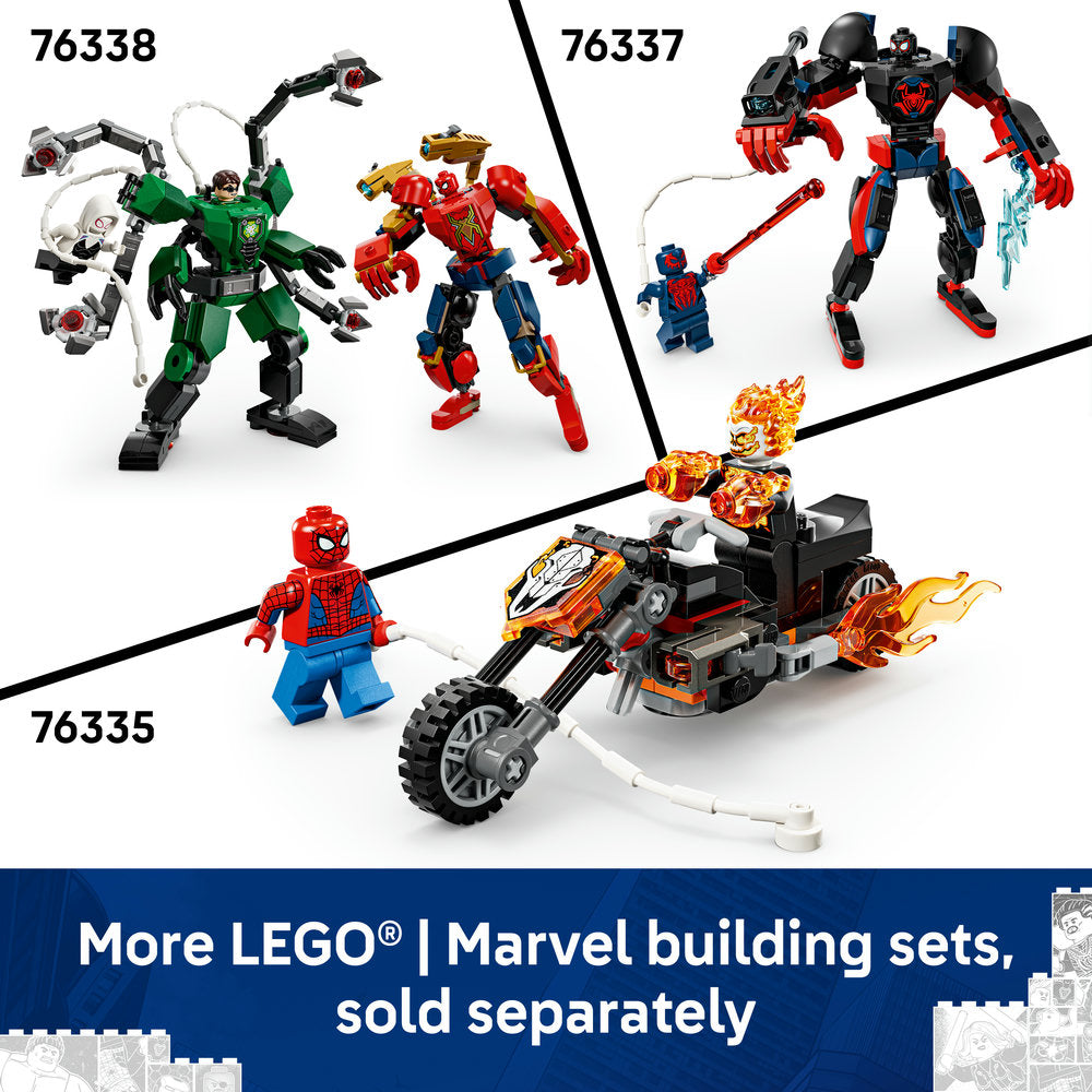 LEGO® ǀ Marvel Spider-Man Car vs. Venomized Wolverine Car Playset 76336