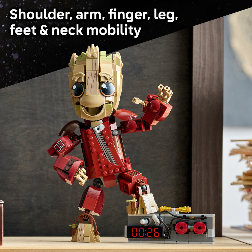 LEGO® ǀ Marvel Ravager Jumpsuit Groot Building Toy 76341