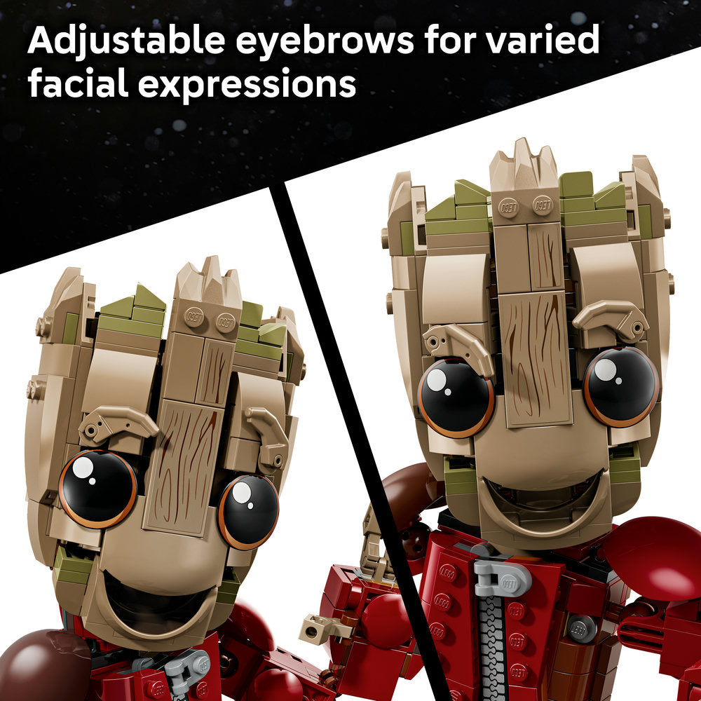 LEGO® ǀ Marvel Ravager Jumpsuit Groot Building Toy 76341