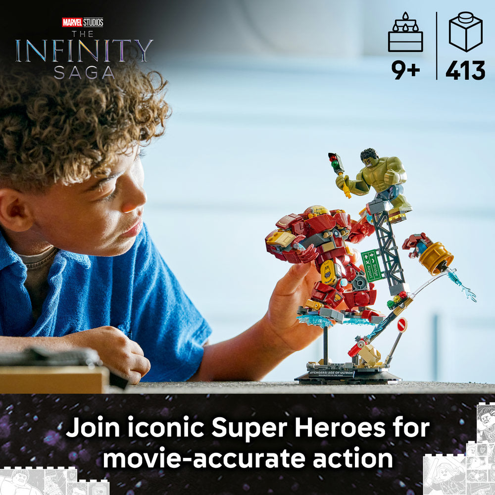 LEGO® ǀ Marvel Epic Battle: Hulkbuster vs. The Hulk 76343